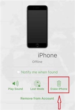 فتح قفل الايفون عبر خدمة Find My iPhone