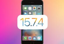 ابل تطلق تحديث iOS 15.7.4 لأجهزة الايفون والايباد القديمة