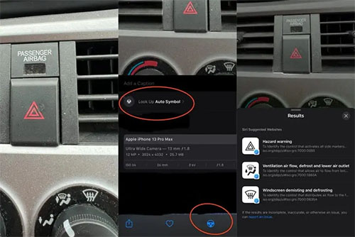 نظام iOS 17 سيساعد السائقين على فهم رموز لوحات القيادة التحذيرية!