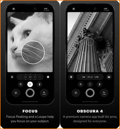 تطبيق Obscura — Pro Camera