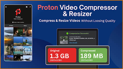 تطبيق Video compressor