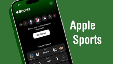 تطبيق Apple Sports - تطبيق جديد من ابل لتتبع نتائج المباريات في الوقت الفعلي