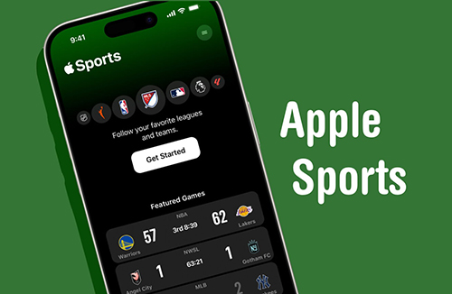 تطبيق Apple Sports - تطبيق جديد من ابل لتتبع نتائج المباريات في الوقت الفعلي