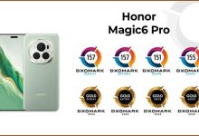 هاتف Honor Magic6 Pro يحقق أرقامًا قياسية بمراجعات DXOMARK