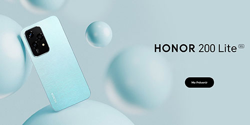 للمرة الأولى - هونر تُطلق هاتف Honor 200 Lite للفئة الاقتصادية