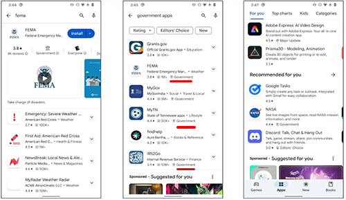 لهذا السبب - متجر جوجل بلاي يبدأ في تصنيف التطبيقات الحكومية بعلامة مميزة